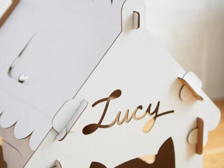 Personalized Pet furniture | Custom Cardboard Pet house | Playhouse for Small Pet